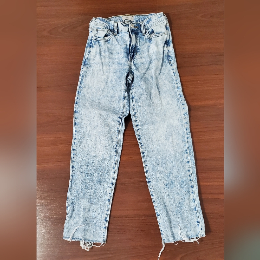 PacSun Women's Light Acid Wash Straight Leg Jeans